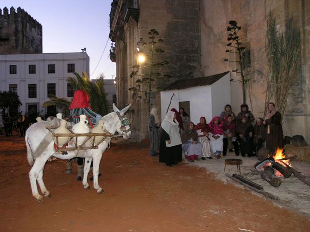 Arcos de la Frontera celebra la Navidad con su tradicional Belén Viviente