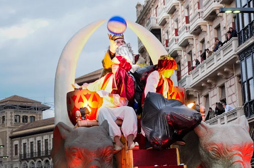 La Cabalgata de Reyes en Granada