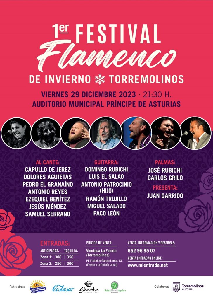 cartel festival flamenco invierno torremolinos