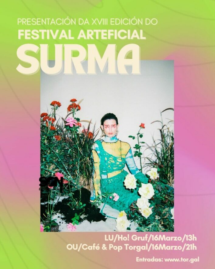 Concierto de la artista portuguesa Surma en Lugo y Ourense como parte del festival Arteficial