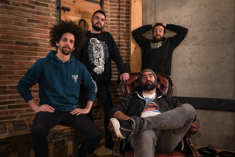 Concierto de la banda Ciclocéano en Santiago de Compostela
