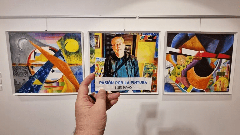 «Pasión por la pintura», la exposición en Pontevedra del pintor Luis Rivas