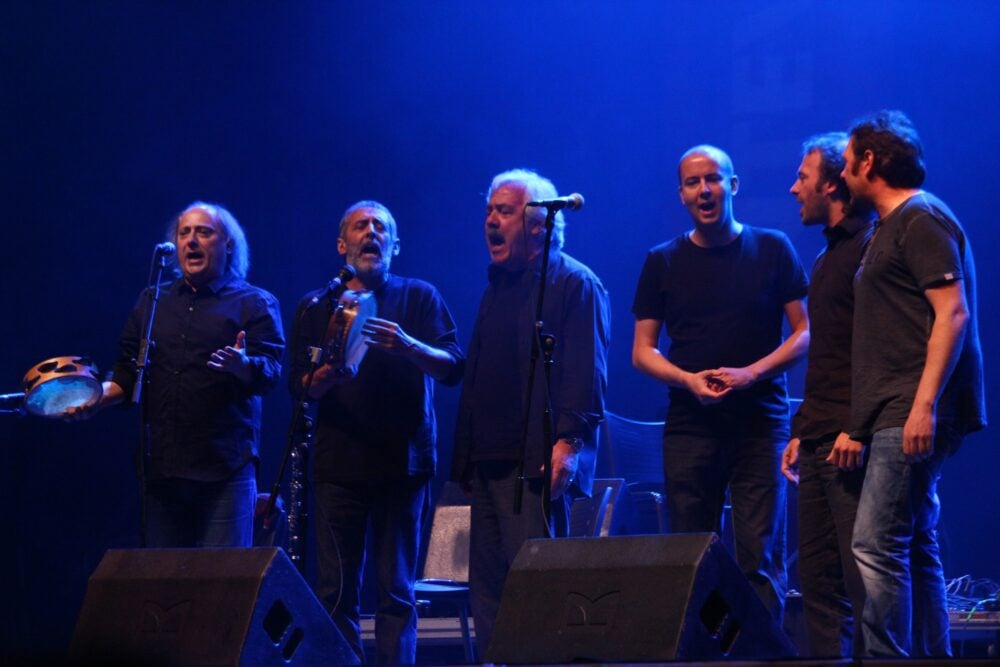 Concierto del grupo de folk gallego Milladoiro en A Coruña