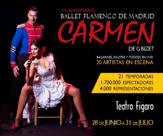 carmen g bizet ballet flamenco de madrid