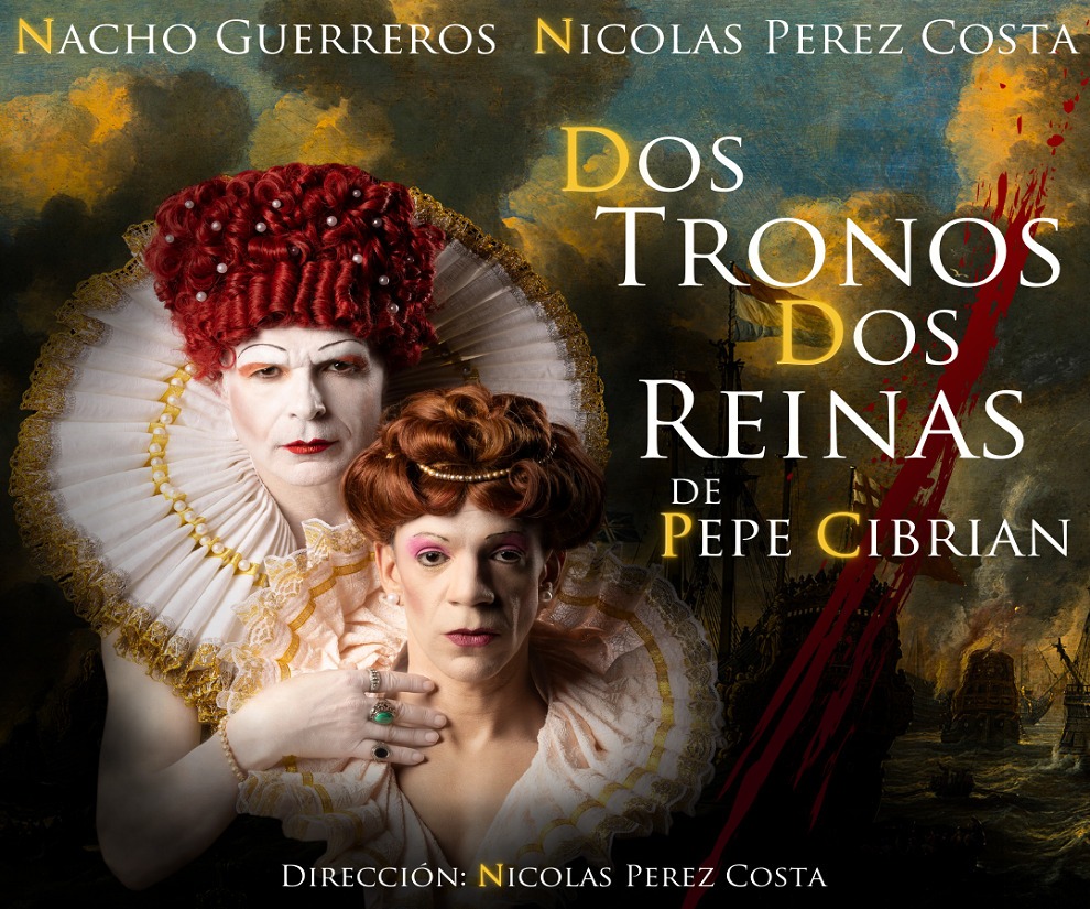Dos tronos, dos reinas en Teatro Real Carlos III de Aranjuez, Aranjuez